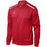 фото Олимпийка DIVISION PerFormDRY Pre-match Knit Jacket, красный в интернет-магазине спортивных товаров МЯЧИКИ