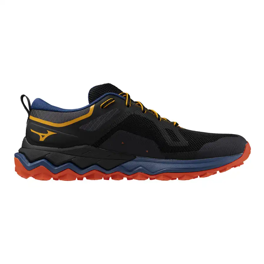 фото Кроссовки для бега Mizuno WAVE IBUKI 4? чёрно-красные в интернет-магазине спортивных товаров МЯЧИКИ