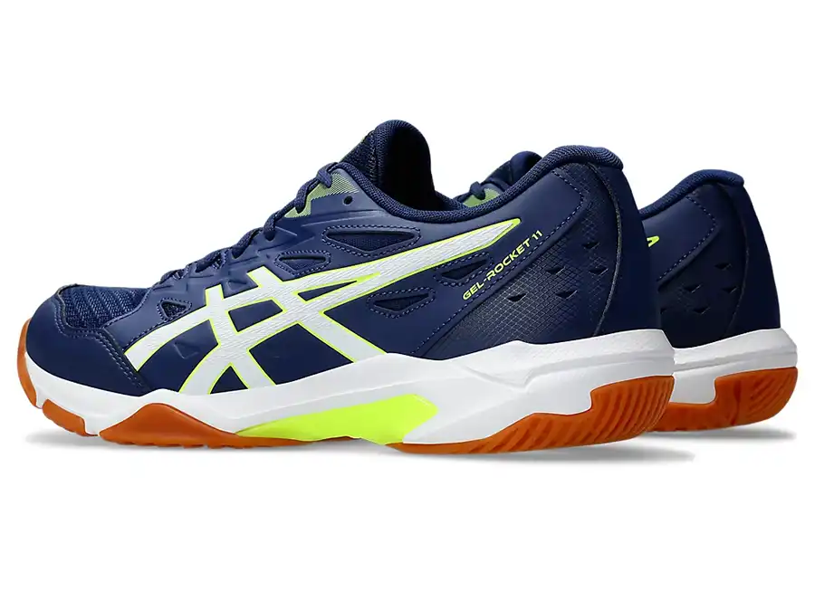 фото Волейбольные кроссовки Asics Gel-Rocket 11,темно-синие в интернет-магазине спортивных товаров МЯЧИКИ