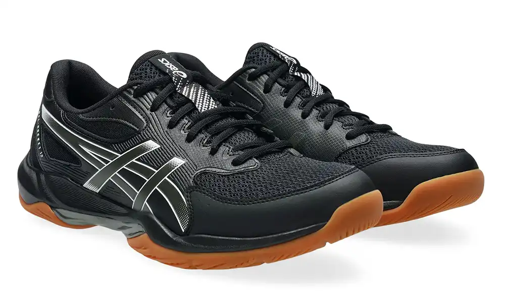 фото Волейбольные кроссовки Asics Gel-Rocket 12, черные в интернет-магазине спортивных товаров МЯЧИКИ