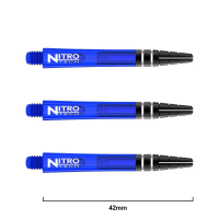 фото Red Dragon Nitrotech Medium 42mm, blue. Хвостовики для дротиков  в интернет-магазине спортивных товаров МЯЧИКИ