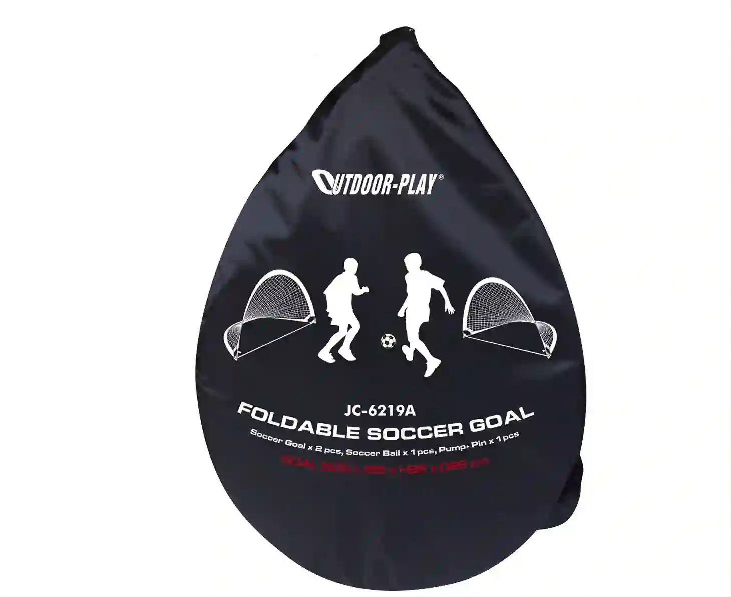 фото Комплект детских футбольных мини-ворот DFC Foldable Soccer, 155х86х86 см в интернет-магазине спортивных товаров МЯЧИКИ