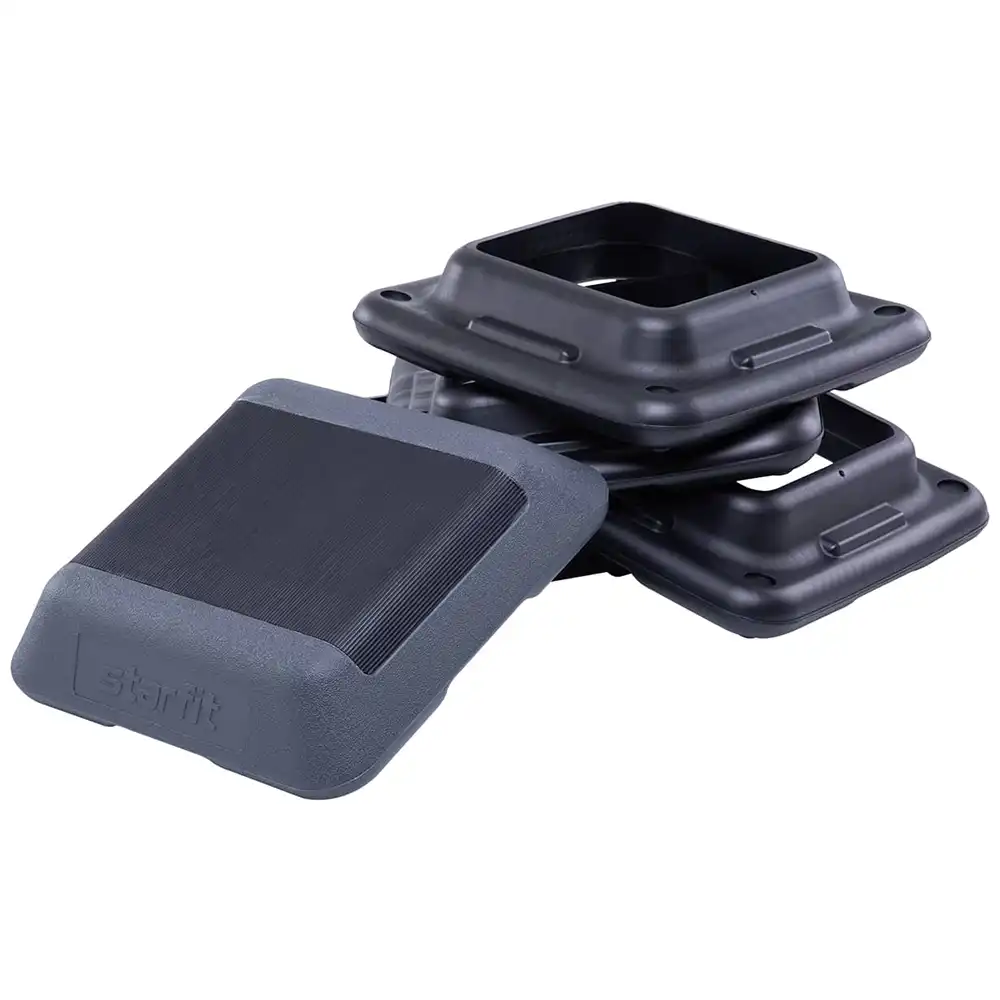 фото Степ-платформа быстросборная SP-401 40х40х30 см, квадратная, обрезиненная, 5-ти уровневая в интернет-магазине спортивных товаров МЯЧИКИ