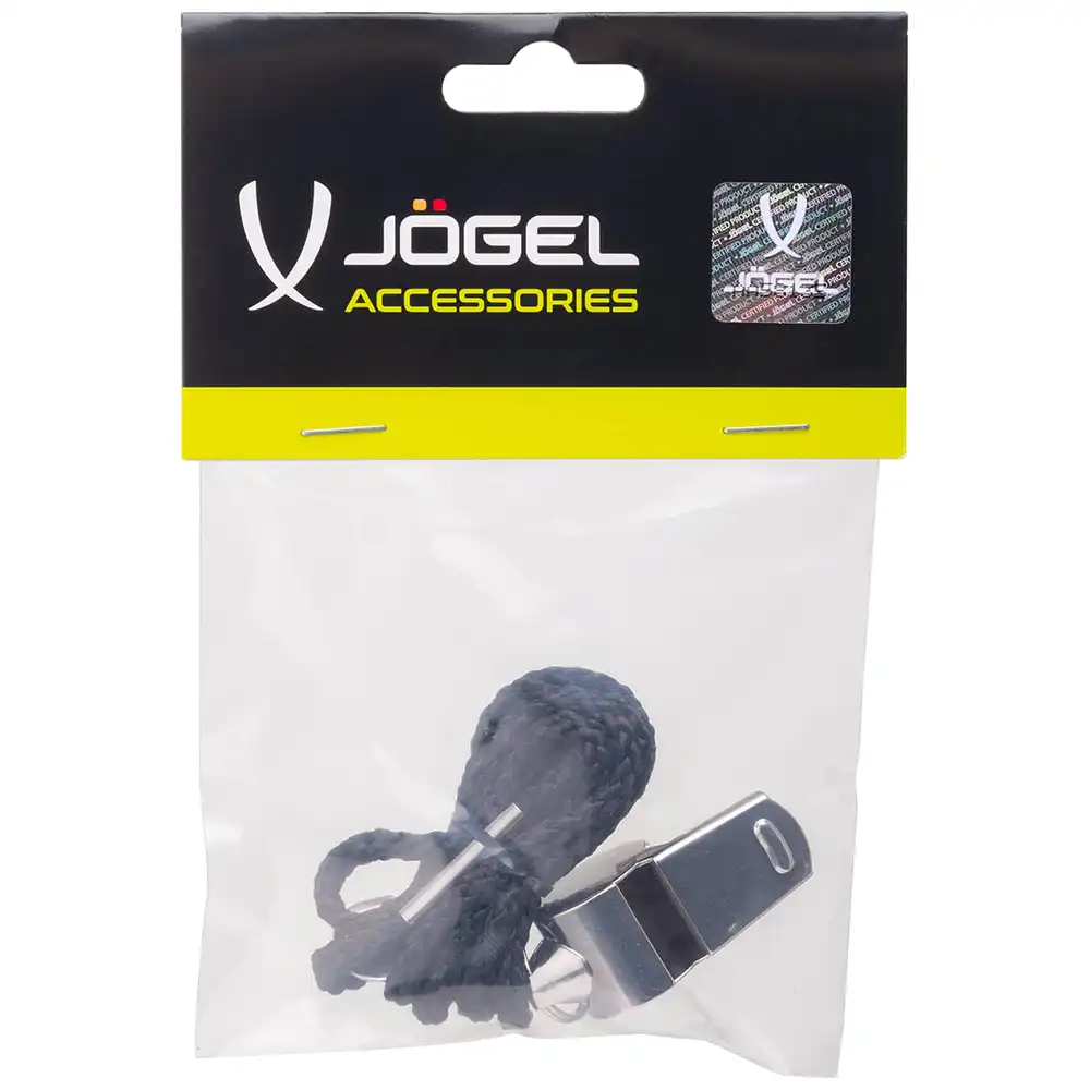 фото Свисток судейский Jögel JA-126, металл, на шнурке в интернет-магазине спортивных товаров МЯЧИКИ