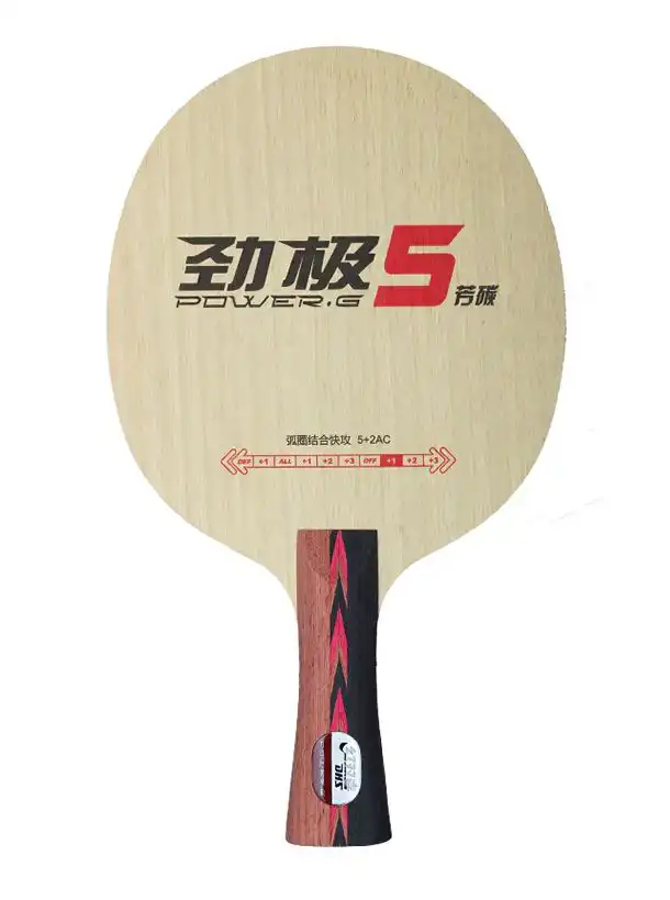 фото Основание для настольного тенниса PG5-L-DHS PG5 T.T.BLADE (LONG HANDLE) в интернет-магазине спортивных товаров МЯЧИКИ