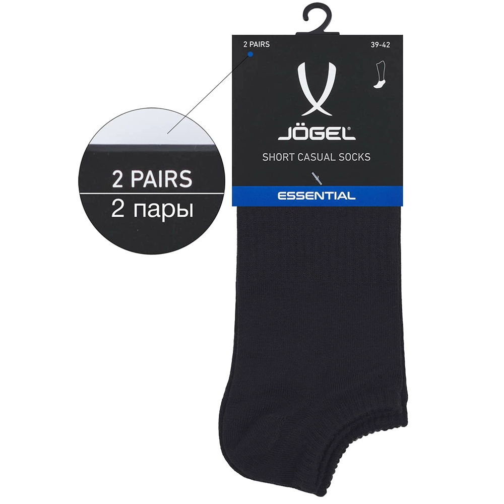 фото Носки низкие ESSENTIAL Short Casual Socks, черный в интернет-магазине спортивных товаров МЯЧИКИ