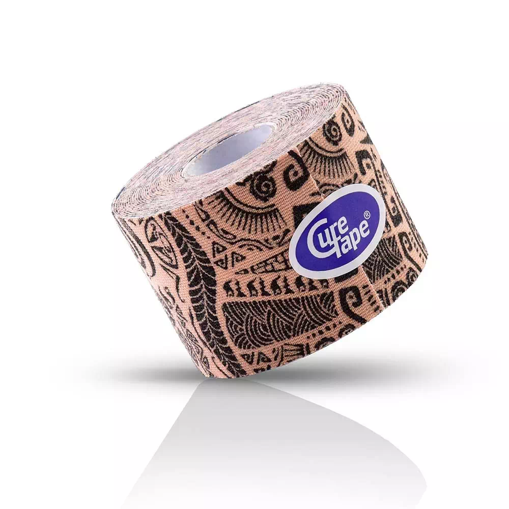 фото Кинезио тейп CureTape Art 5cm x 5m - Tattoo в интернет-магазине спортивных товаров МЯЧИКИ