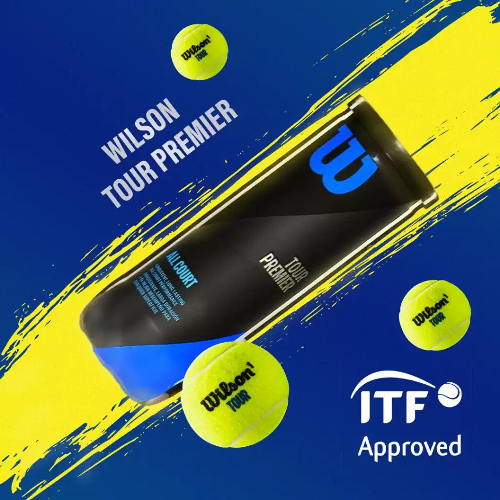 фото Мячи для большого тенниса Wilson Tour Premier All Court, 4 шт в интернет-магазине спортивных товаров МЯЧИКИ
