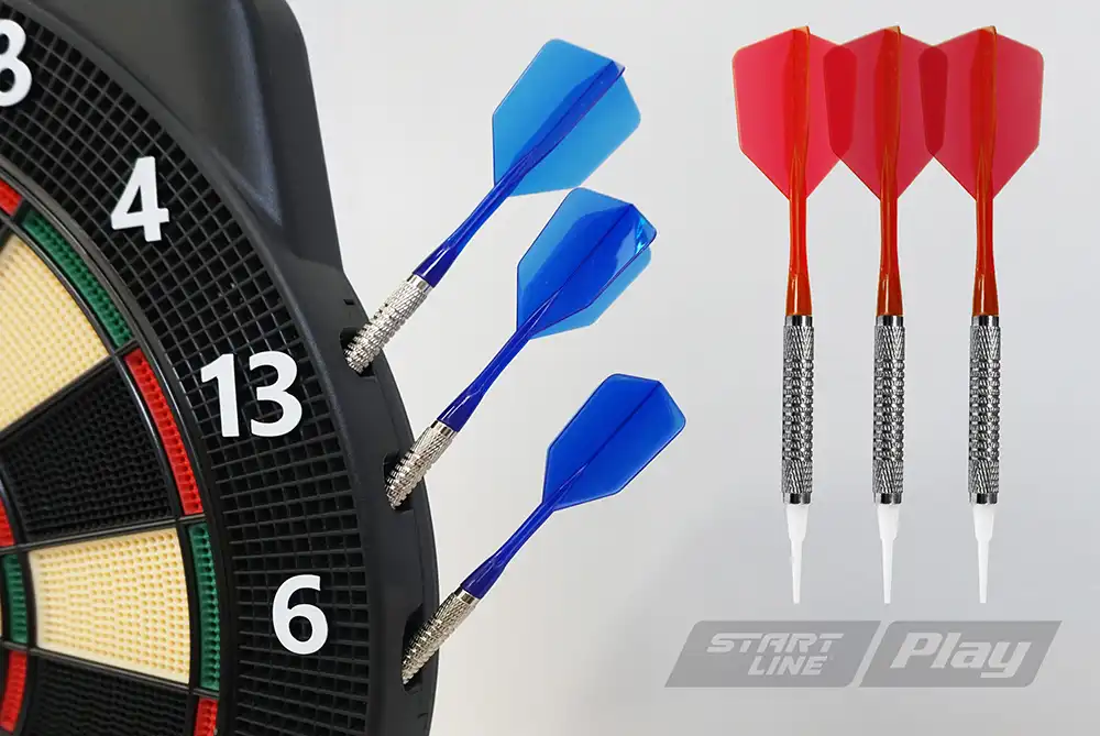 фото Комплект для игры в электронный дартс Start Line Play Electronic Dartboard в интернет-магазине спортивных товаров МЯЧИКИ