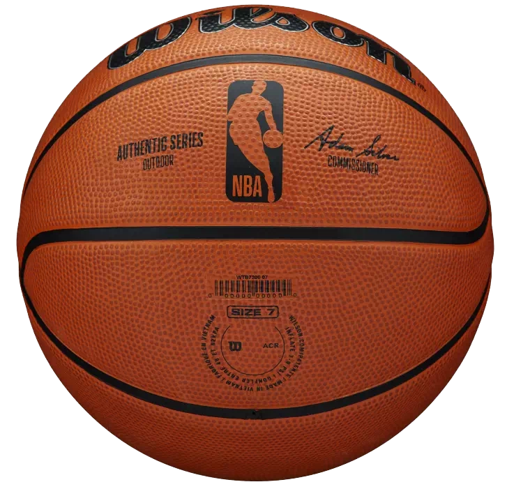 фото Мяч баскетбольный 7 WILSON NBA Authentic Outdoor