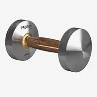 фото Proiron Гантель из нержавеющей стали и орехового дерева 4 кг, арт. Г1040НО в интернет-магазине спортивных товаров МЯЧИКИ