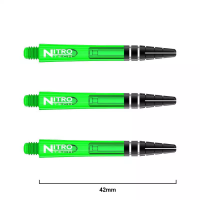 фото Red Dragon Nitrotech Medium 42mm, green. Хвостовики для дротиков  в интернет-магазине спортивных товаров МЯЧИКИ