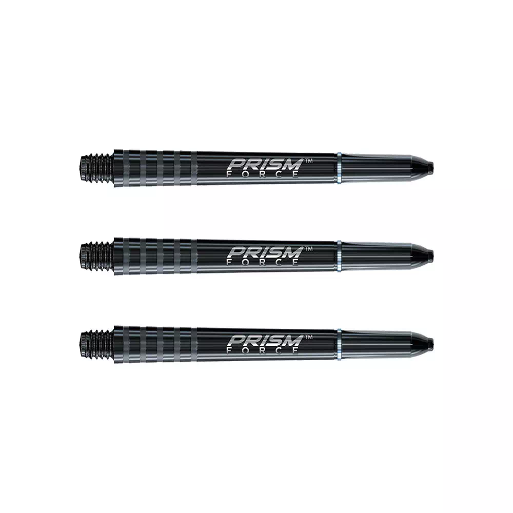 фото Winmau Prism Force Medium 46mm, black. Хвостовики для дротиков  в интернет-магазине спортивных товаров МЯЧИКИ