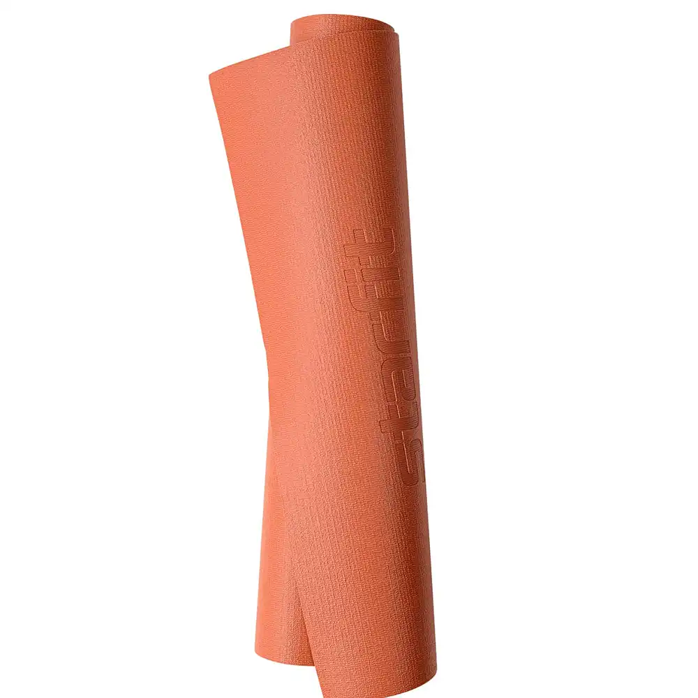 фото Коврик для йоги и фитнеса высокой плотности FM-103 PVC HD, 183x61x0,4 см, индийский каштан в интернет-магазине спортивных товаров МЯЧИКИ