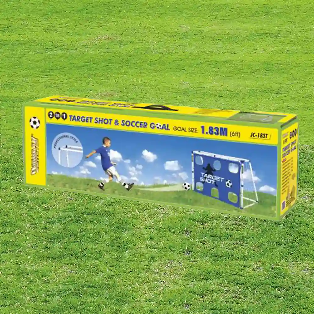 фото Футбольные ворота DFC Target Shot Pro пластиковые, 183x130x96 см в интернет-магазине спортивных товаров МЯЧИКИ