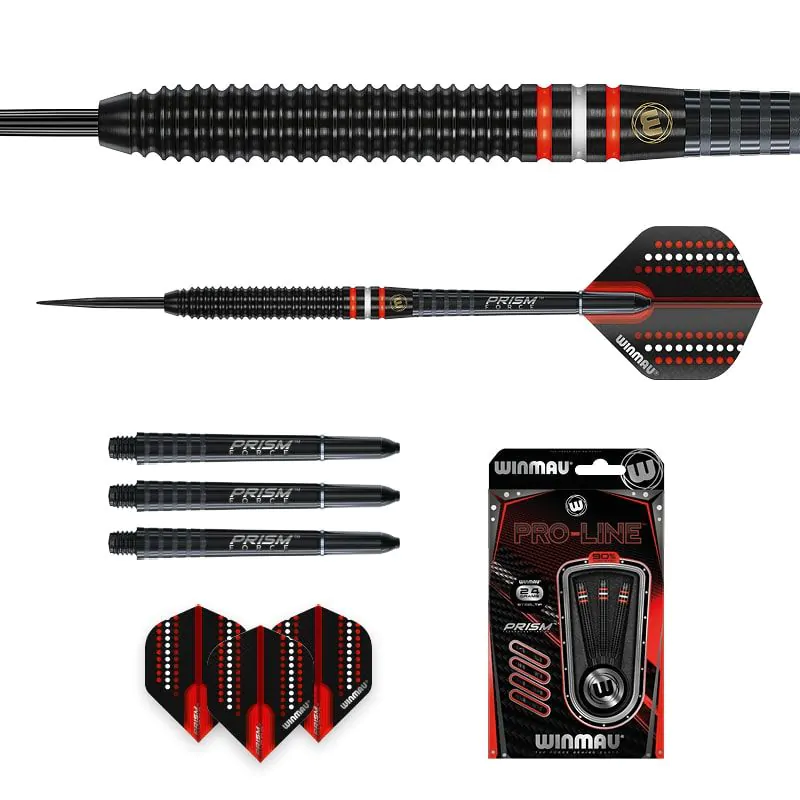фото Winmau Pro-Line 24 gr. 90% вольфрам. Дротики для дартса в интернет-магазине спортивных товаров МЯЧИКИ