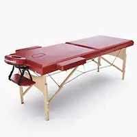 фото Массажный стол DFC NIRVANA Relax, (Optima)186 x 60 см, винный в интернет-магазине спортивных товаров МЯЧИКИ