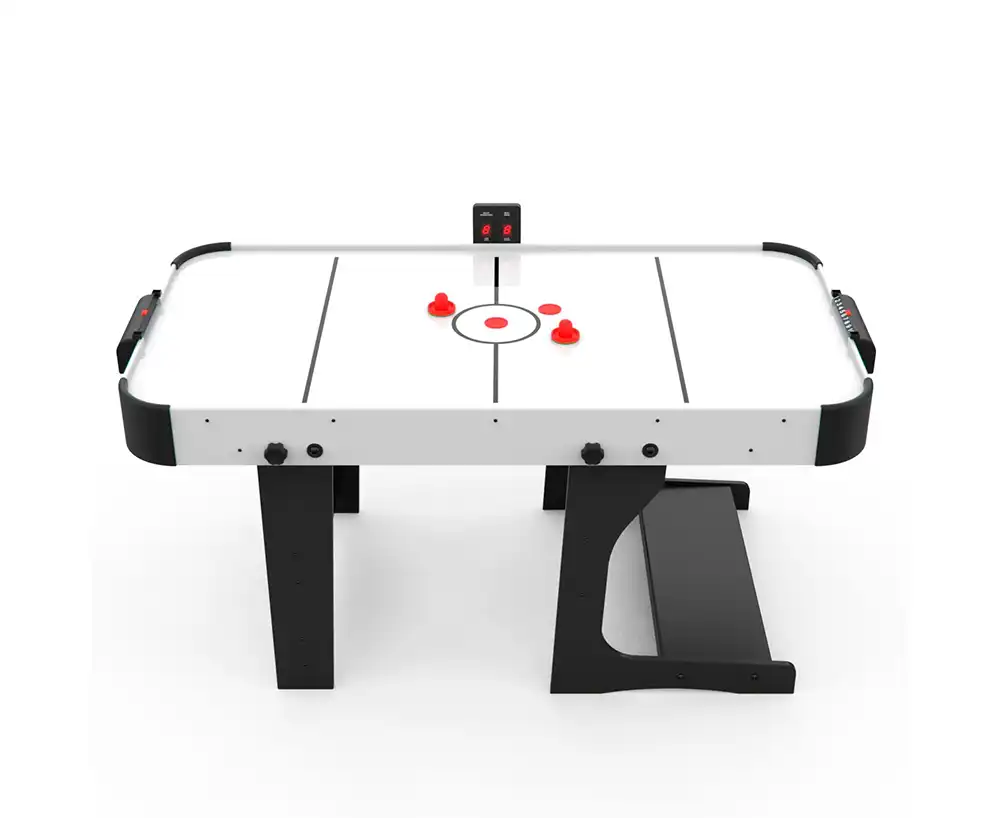фото Игровой стол - аэрохоккей DFC "BASTIA 4" складной в интернет-магазине спортивных товаров МЯЧИКИ