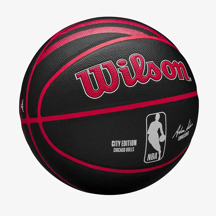 фото Мяч баскетбольный 7 Wilson NBA TEAM CITY COLLECTOR CHICAGO BULLS
