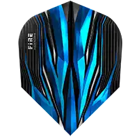 фото Оперение для дротиков HARROWS FIRE черно-син в интернет-магазине спортивных товаров МЯЧИКИ