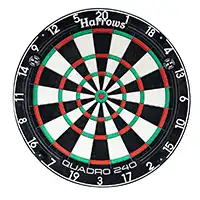 фото Мишень для дартса HARROWS QUADRO 240 в интернет-магазине спортивных товаров МЯЧИКИ
