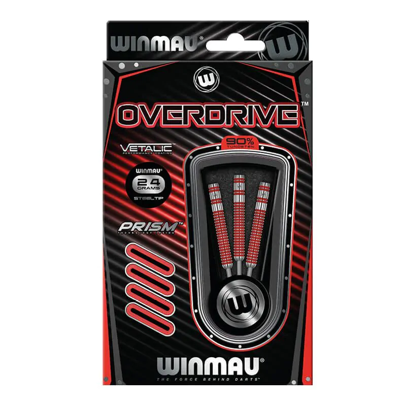 фото Winmau Overdrive 24gr. 90% вольфрам Дротики для дартса в интернет-магазине спортивных товаров МЯЧИКИ