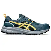 фото Кроссовки для бега Asics Trail Scout 3, сине-жёлтые в интернет-магазине спортивных товаров МЯЧИКИ