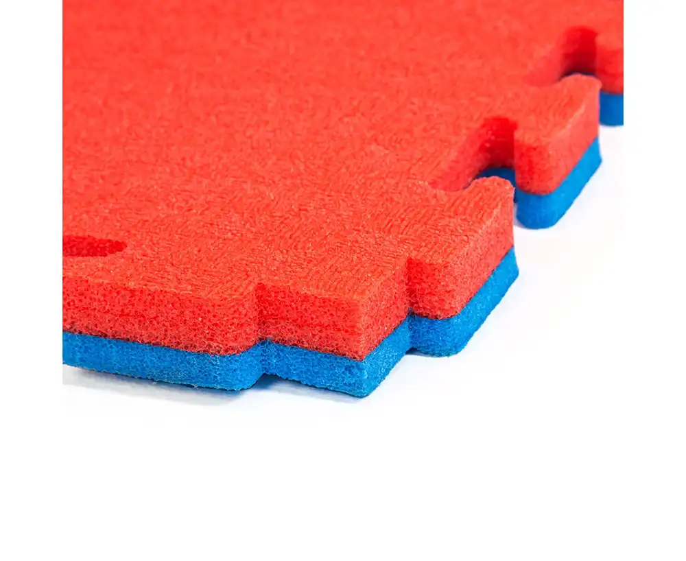 фото Будо-мат, 100 x 100 см, 40 мм, цвет сине-красный в интернет-магазине спортивных товаров МЯЧИКИ