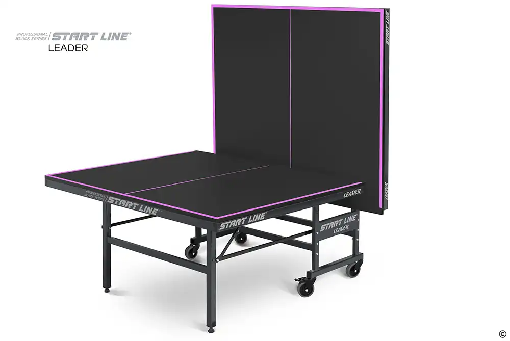 фото Стол теннисный Leader Black в интернет-магазине спортивных товаров МЯЧИКИ