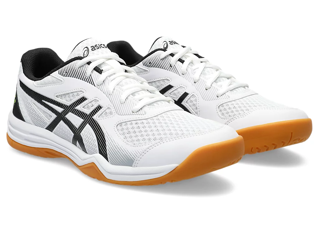 фото Волейбольные кроссовки Asics Upcourt 5, бело-чёрный в интернет-магазине спортивных товаров МЯЧИКИ