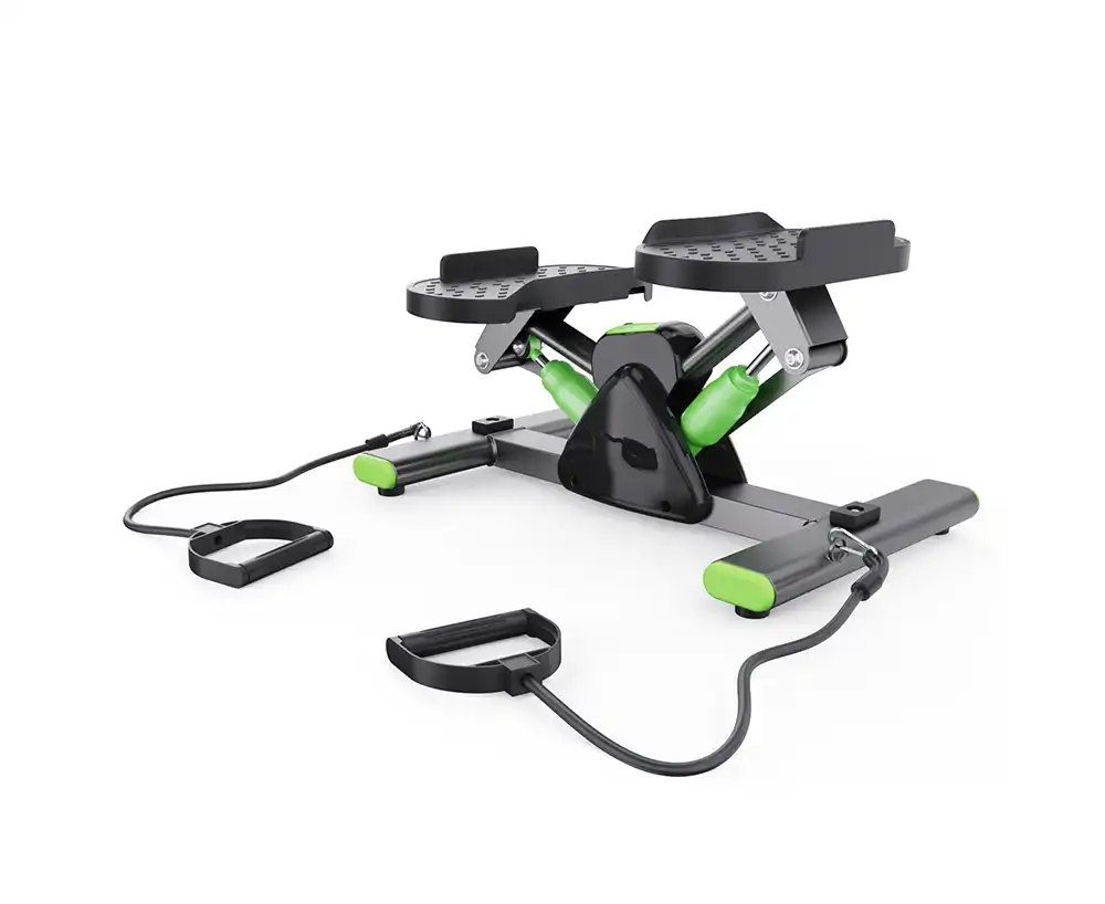фото Балансировочный степпер DFC SC-S012E / green с эспандерами в интернет-магазине спортивных товаров МЯЧИКИ