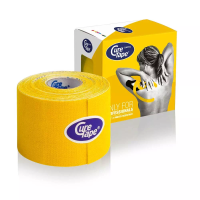 фото Кинезио тейп CureTape Yellow, 5 см x 5 м в интернет-магазине спортивных товаров МЯЧИКИ