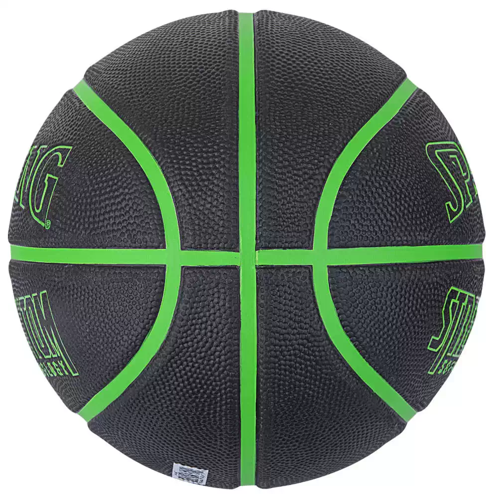 фото Мяч баскетбольный 7 SPALDING Phantom black-green