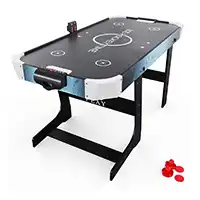 фото Игровой стол - аэрохоккей DFC ASTER 136 х 68 см, складной в интернет-магазине спортивных товаров МЯЧИКИ