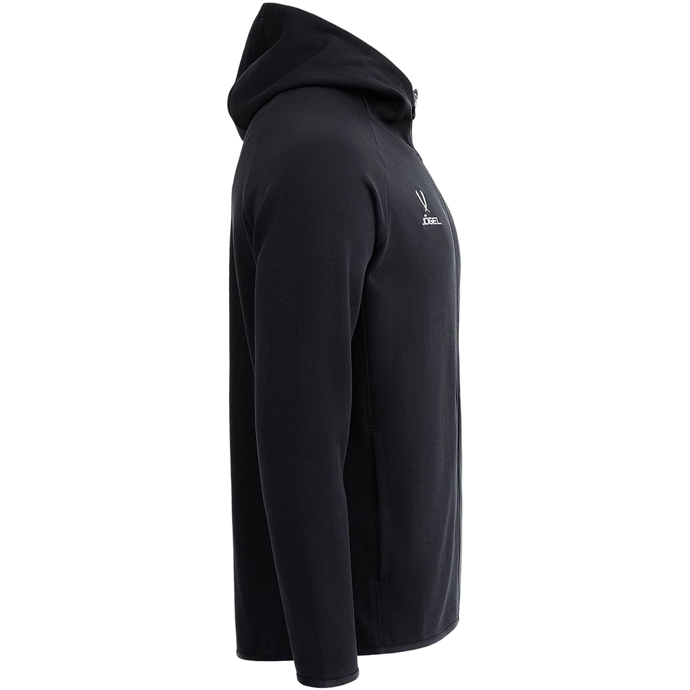 фото Олимпийка с капюшоном ESSENTIAL Athlete Jacket, черный в интернет-магазине спортивных товаров МЯЧИКИ