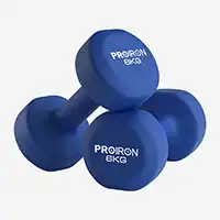 фото Proiron Гантели неопреновые 2шт по 6кг, арт. Г2060НЕО в интернет-магазине спортивных товаров МЯЧИКИ