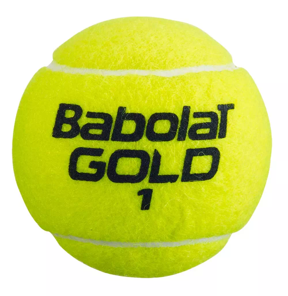 фото Мячи для большого тенниса Babolat GOLD CHAMPIONSHIP   (4 мяча в тубе) в интернет-магазине спортивных товаров МЯЧИКИ