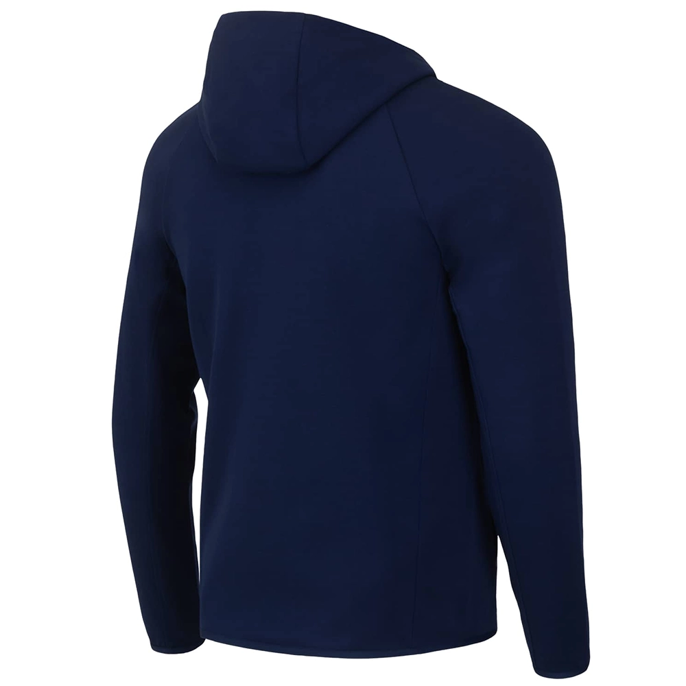 фото Худи на молнии ESSENTIAL Athlete Hooded FZ Jacket, темно-синий в интернет-магазине спортивных товаров МЯЧИКИ