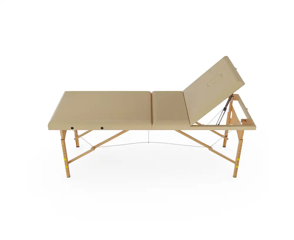 фото Массажный стол DFC NIRVANA Relax PRO, бежевый в интернет-магазине спортивных товаров МЯЧИКИ