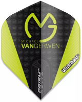 фото Winmau MvG Prism Delta black-green. Оперение для дротиков в интернет-магазине спортивных товаров МЯЧИКИ