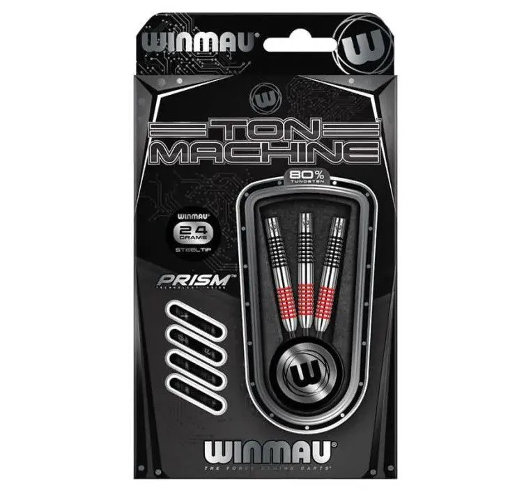 фото Winmau Ton Machine 24 gr. 80% вольфрам. Дротики для дартса в интернет-магазине спортивных товаров МЯЧИКИ