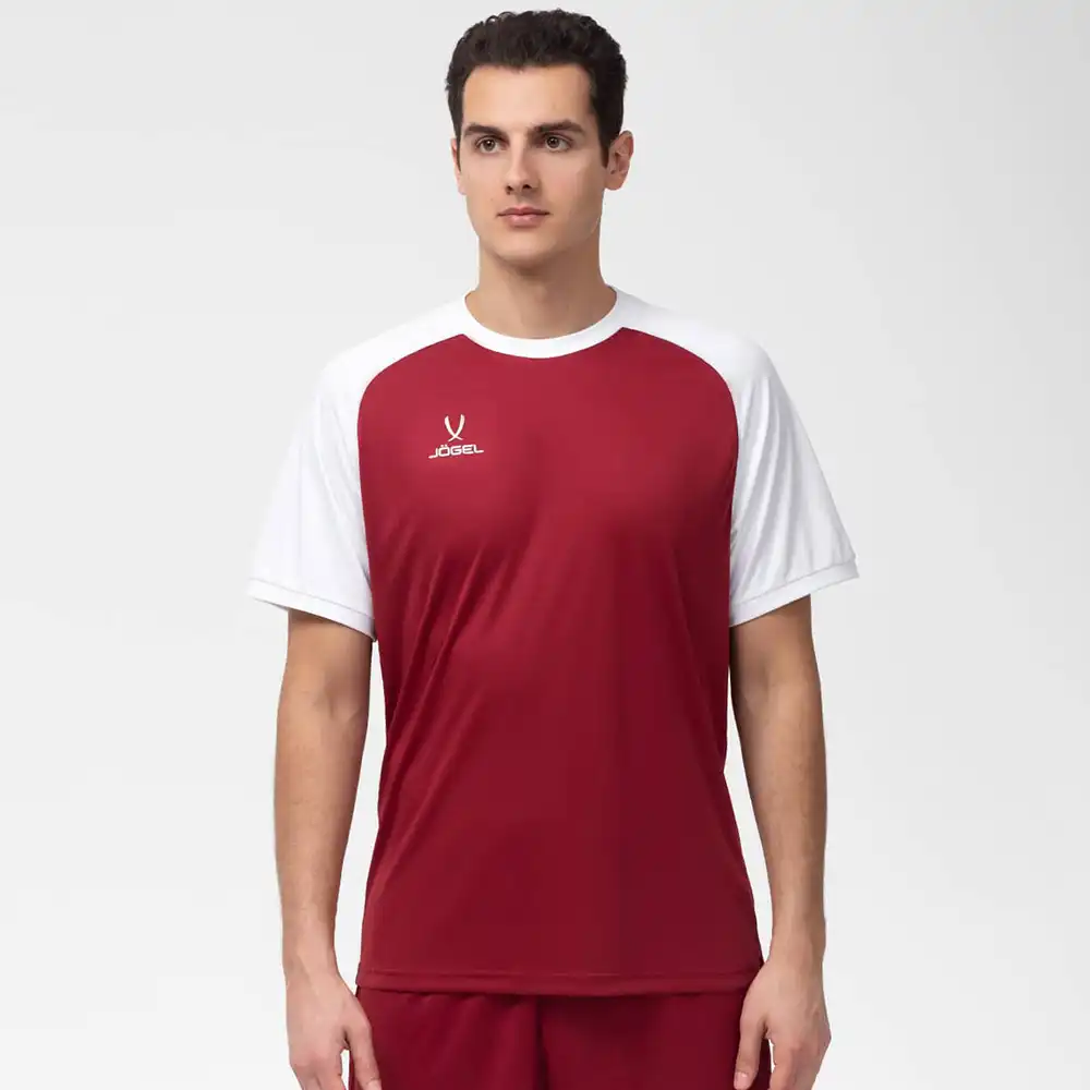 фото Футболка игровая CAMP Reglan Jersey, гранатовый/белый в интернет-магазине спортивных товаров МЯЧИКИ