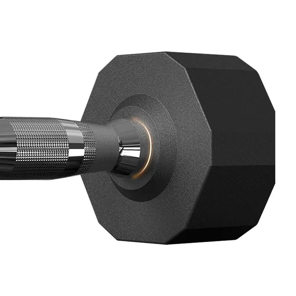 фото Proiron Гантель обрезиненная 1шт 28кг, арт. Г1280ОБР в интернет-магазине спортивных товаров МЯЧИКИ