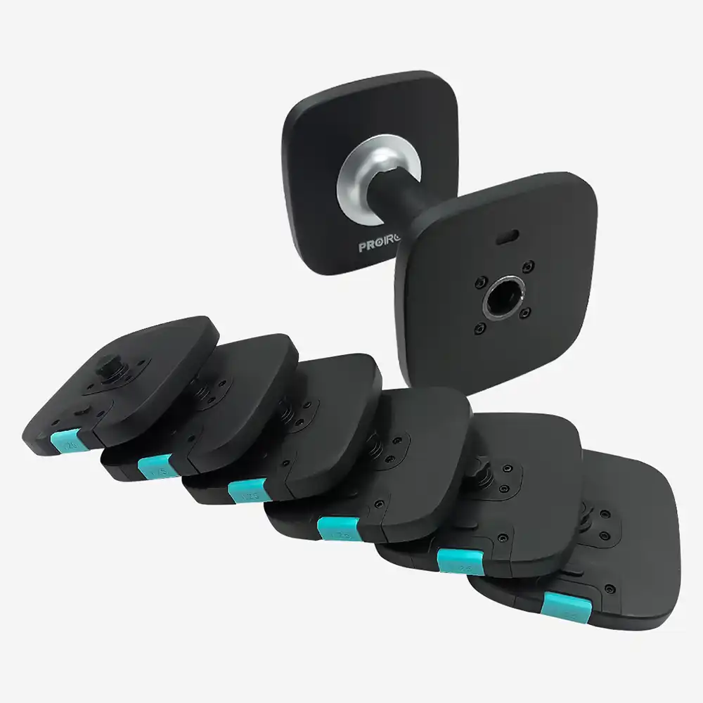 фото  Proiron Гантель разборная быстросъемная 1шт 10кг, арт. ГБ1100Р в интернет-магазине спортивных товаров МЯЧИКИ