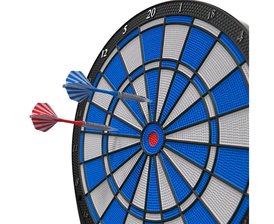 фото Электронный дартс DFC BLUEBOARD, 6 дротиков в интернет-магазине спортивных товаров МЯЧИКИ