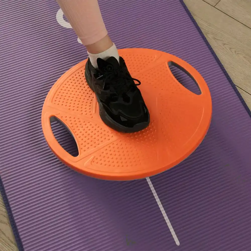 фото Диск балансировочный Proiron 41,5х41,5х8,5cm, оранжевый, арт. ДБ001 в интернет-магазине спортивных товаров МЯЧИКИ