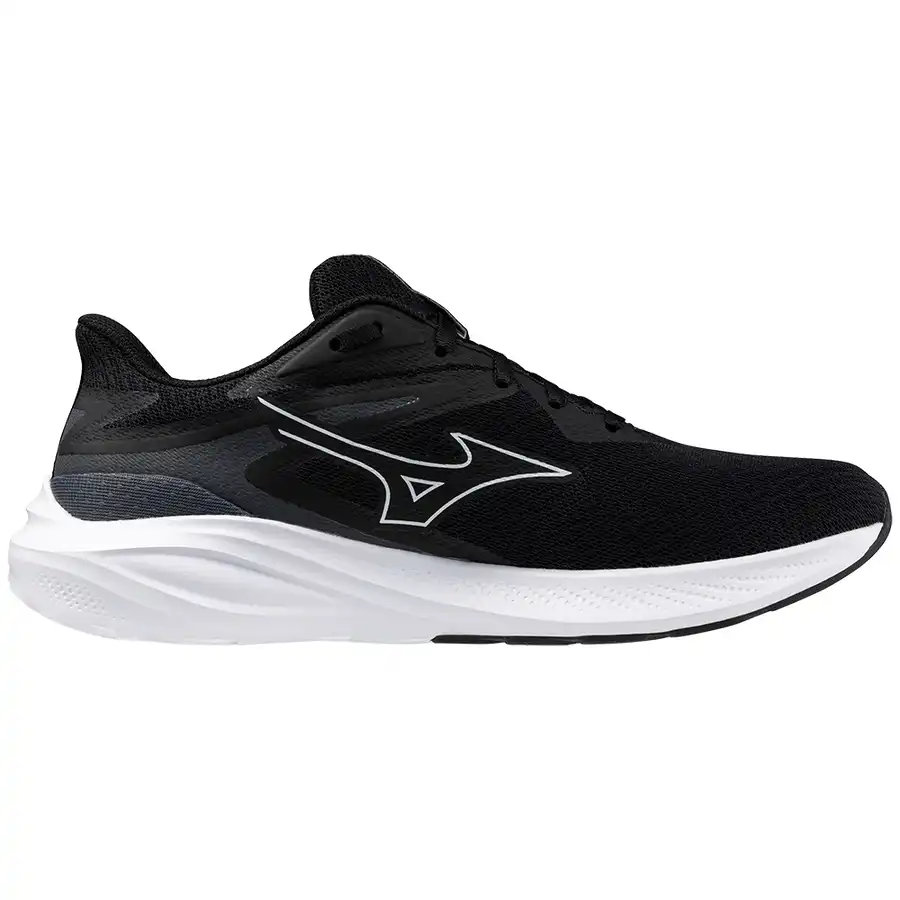 фото Кроссовки для бега Mizuno ENERZY RUNNERZ, черно-белые в интернет-магазине спортивных товаров МЯЧИКИ
