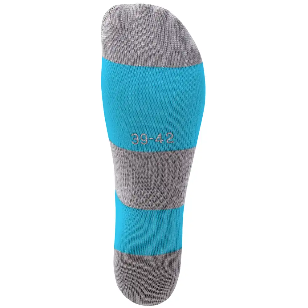 фото Гетры футбольные CAMP BASIC SOCKS, бирюзовый/серый в интернет-магазине спортивных товаров МЯЧИКИ