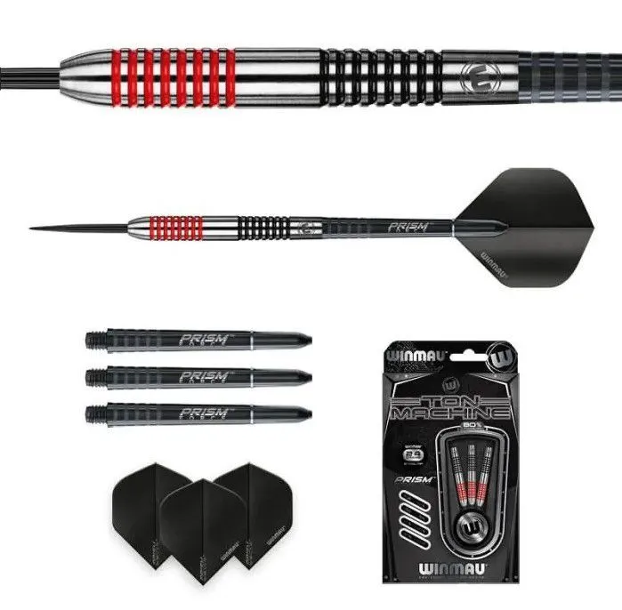 фото Winmau Ton Machine 24 gr. 80% вольфрам. Дротики для дартса в интернет-магазине спортивных товаров МЯЧИКИ
