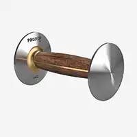 фото Proiron Гантель из нержавеющей стали и орехового дерева 1 кг, арт. Г1010НО в интернет-магазине спортивных товаров МЯЧИКИ